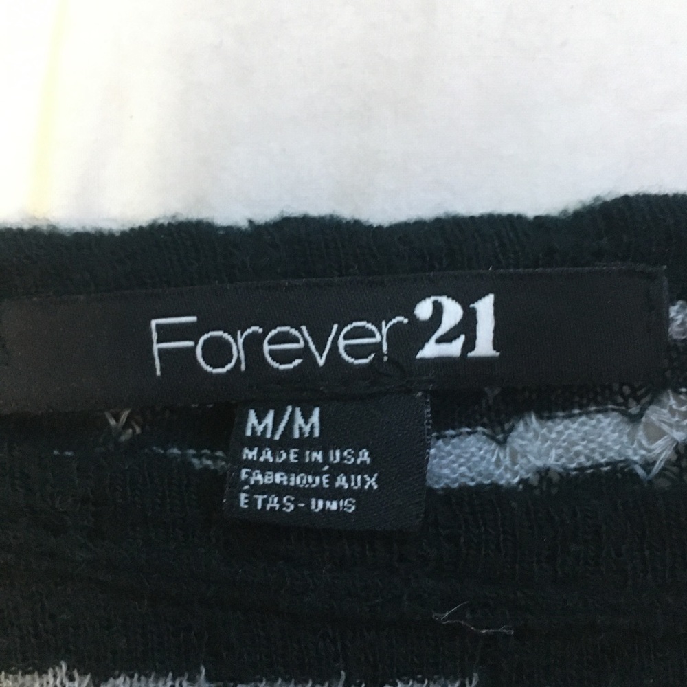 Forever 21 belly shirt medium sized